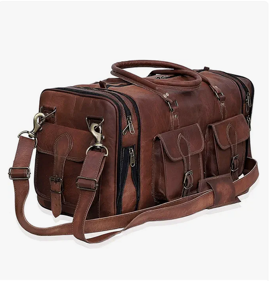 Handmade Vintage Travel Luggage 30 Inch