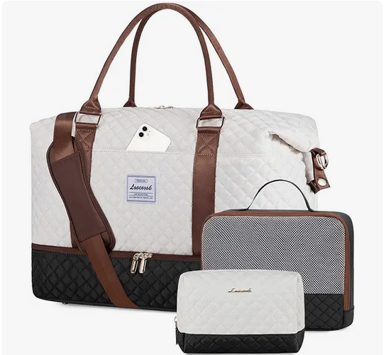 Weekender Bag for Women, Carry on Overnight Bag